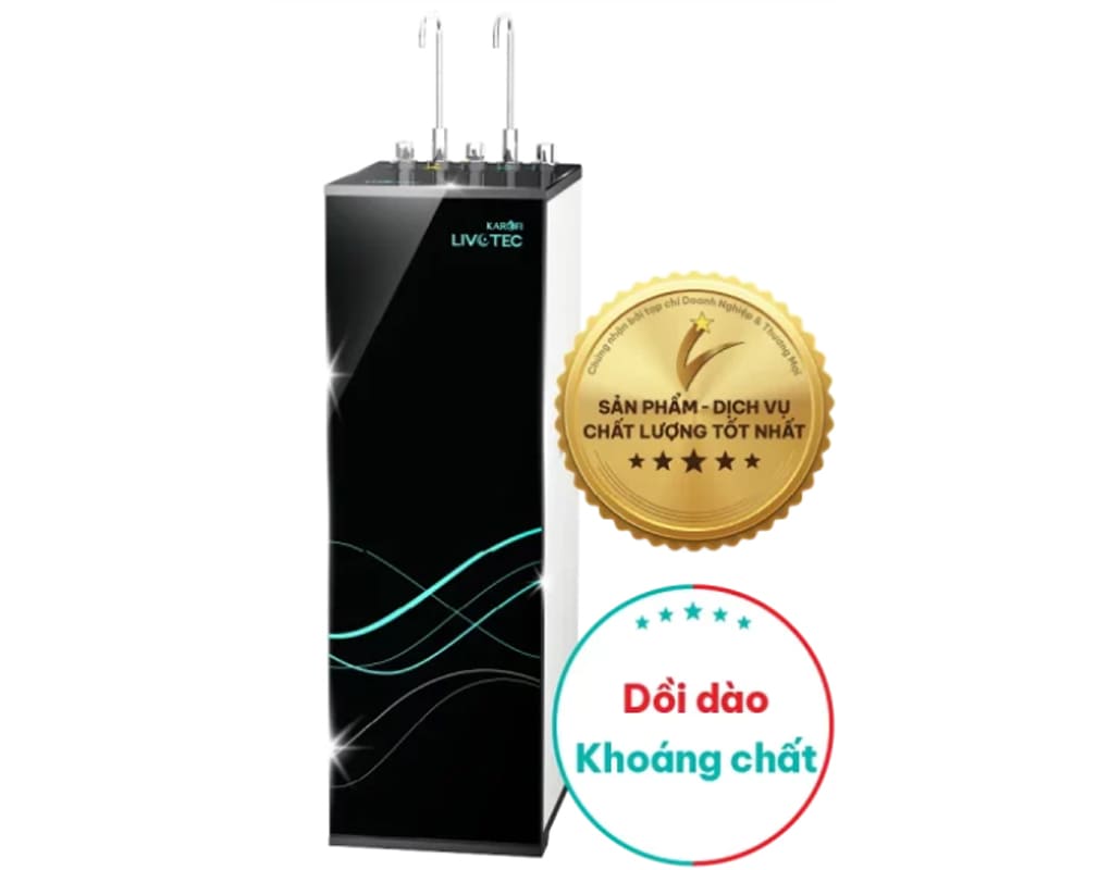 Máy lọc nước nóng lạnh Karofi Livotec 628